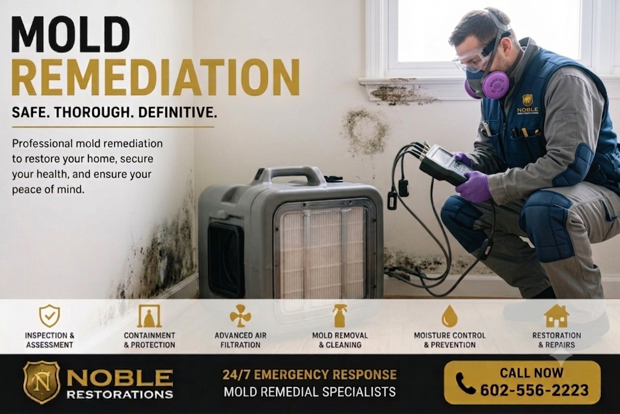 Mold Remediation Services in Mesa Arizona